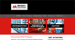 Desktop Screenshot of mechanicalservices.com