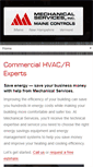 Mobile Screenshot of mechanicalservices.com